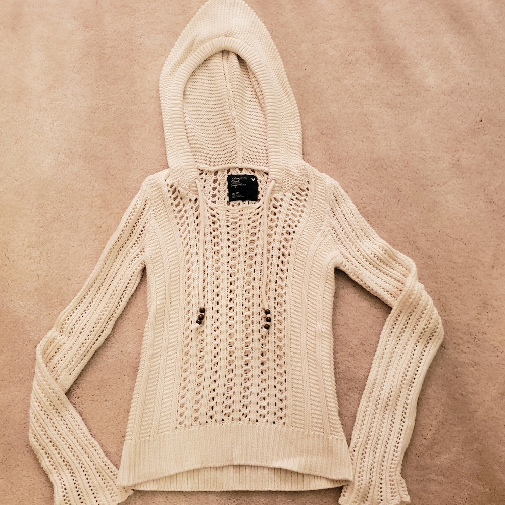 Lightweight Macrame Sweater